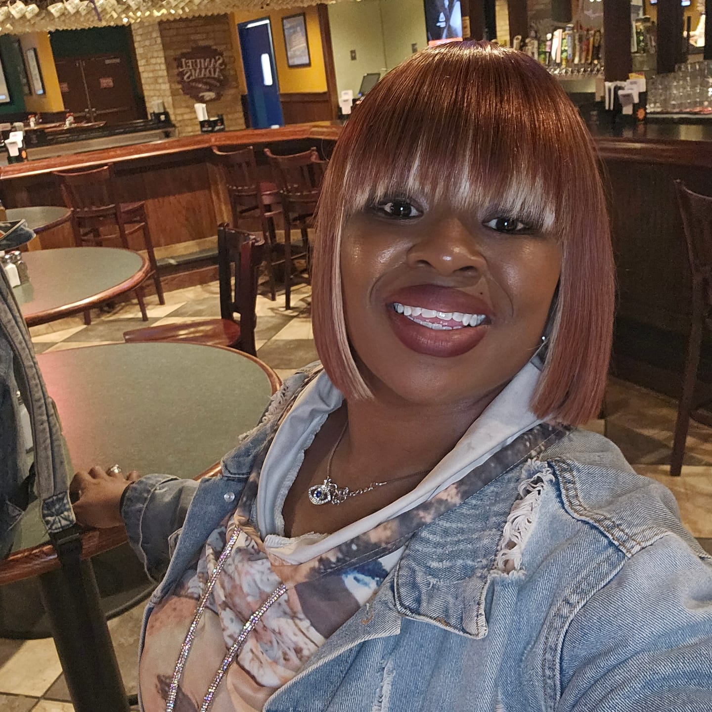 Customer photo review of Sensationnel Empire Yaki Human Hair Weave - 8" inches