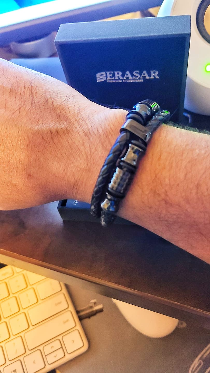 Customer photo review of Lederarmband "Spirit"