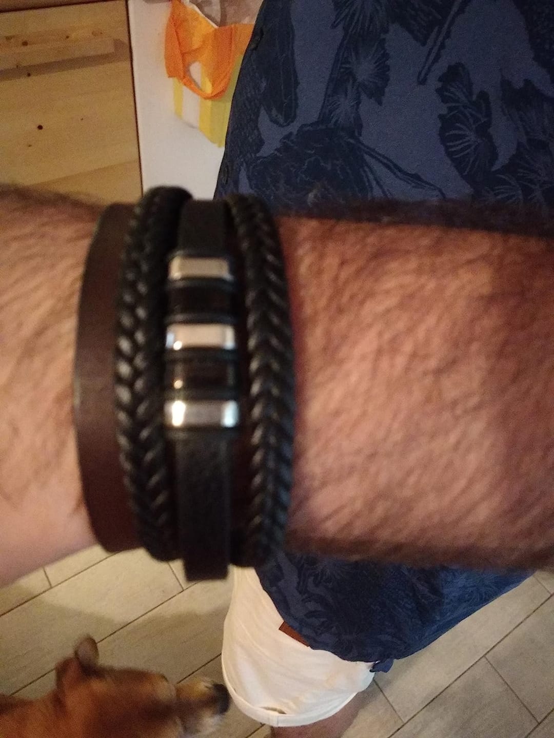 Customer photo review of Lederarmband "Glory"