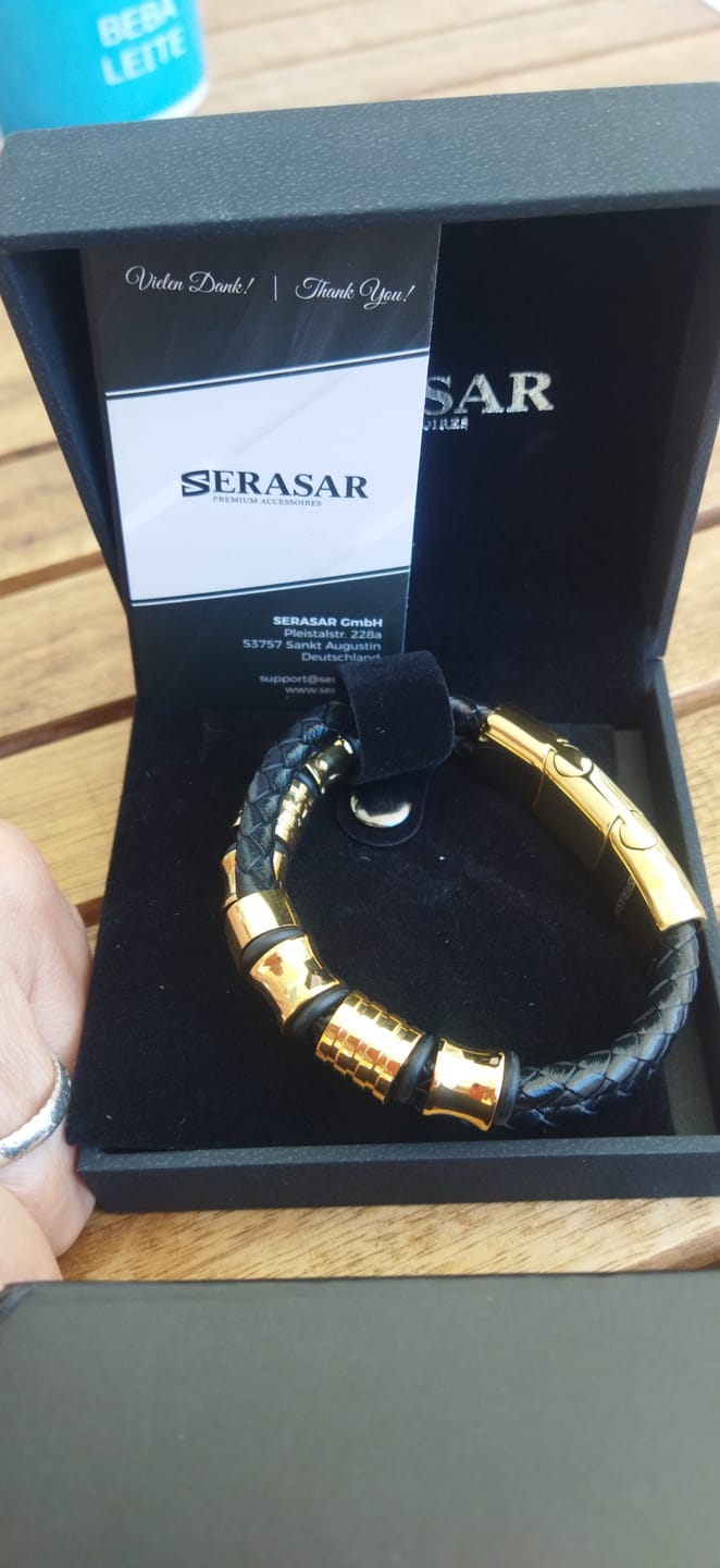 Customer photo review of Lederarmband "Spirit"