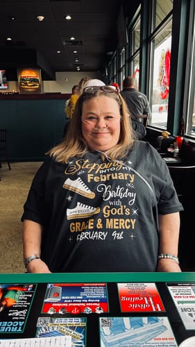 Customer photo review of Stepping Into My February Birthday