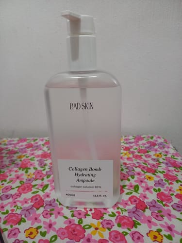 Customer photo review of Bad Skin™ Korean Collagen Bomb Hydrating Ampoule