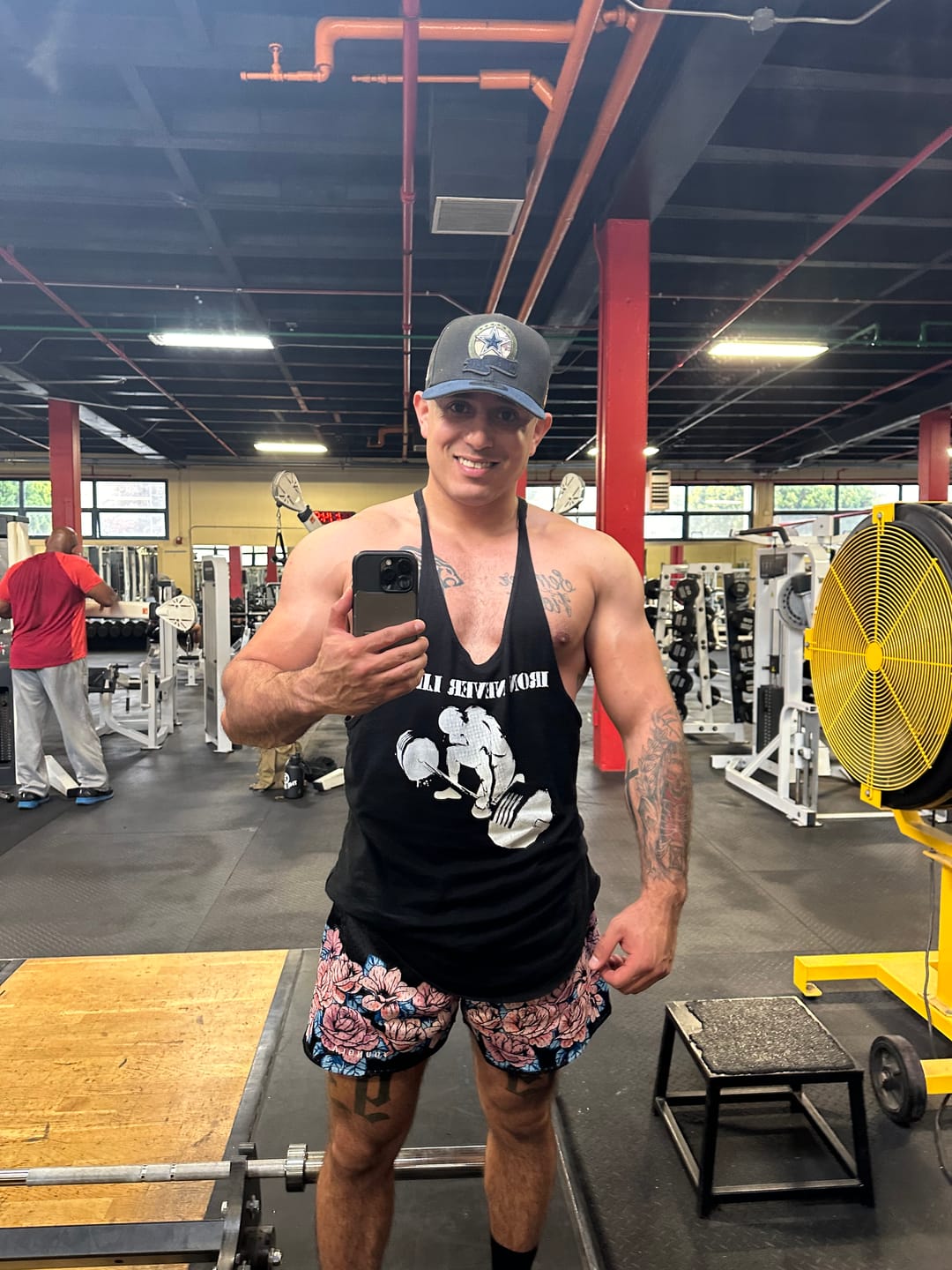 Customer photo review of 141 The Block Party Shorts