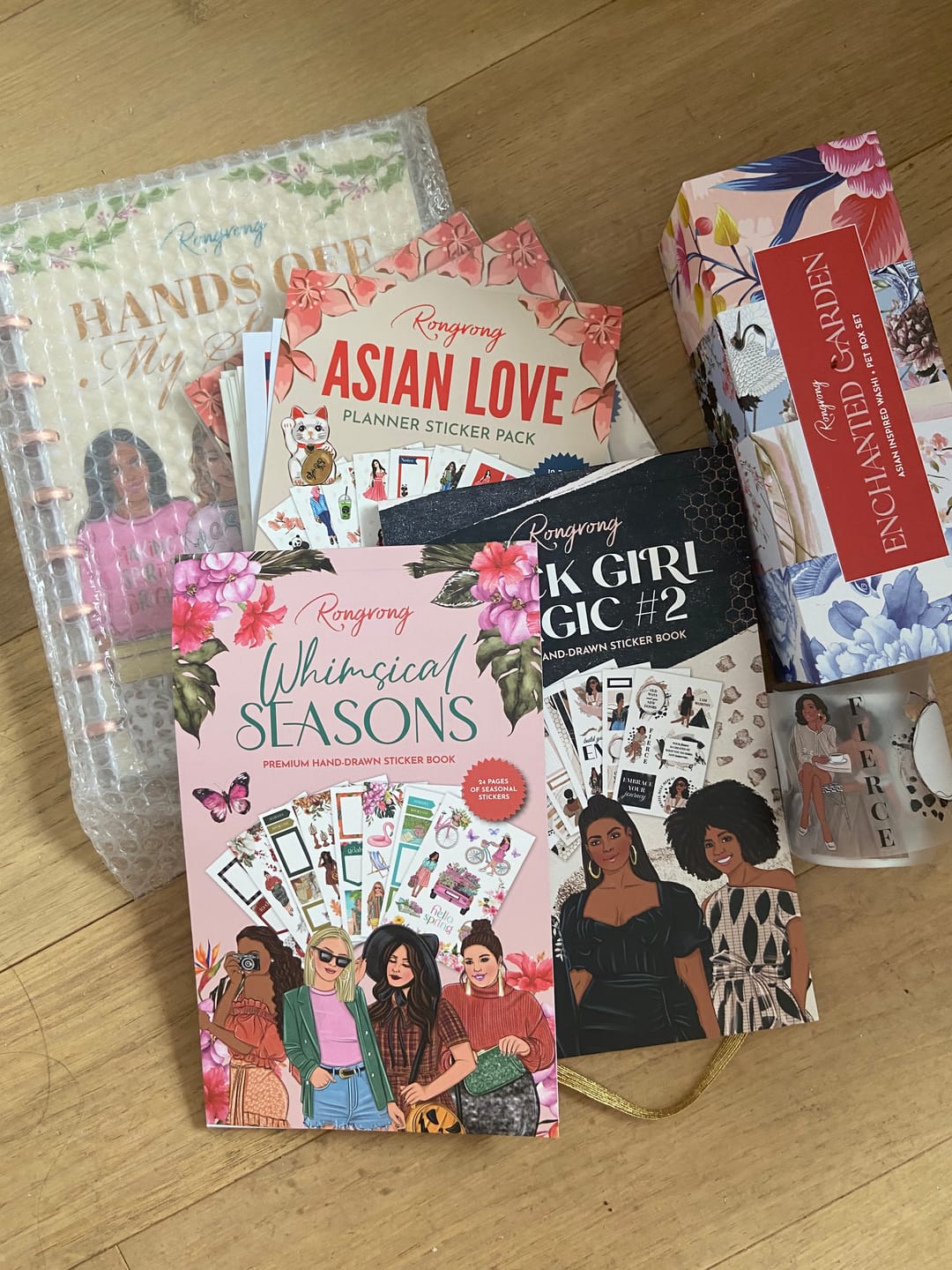 Customer photo review of Black Girl Magic Sticker Book #2