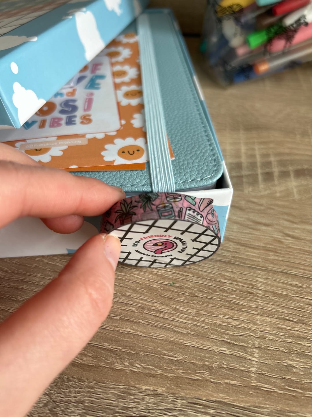 Customer photo review of Freebie Self Care Washi Tape 10mm