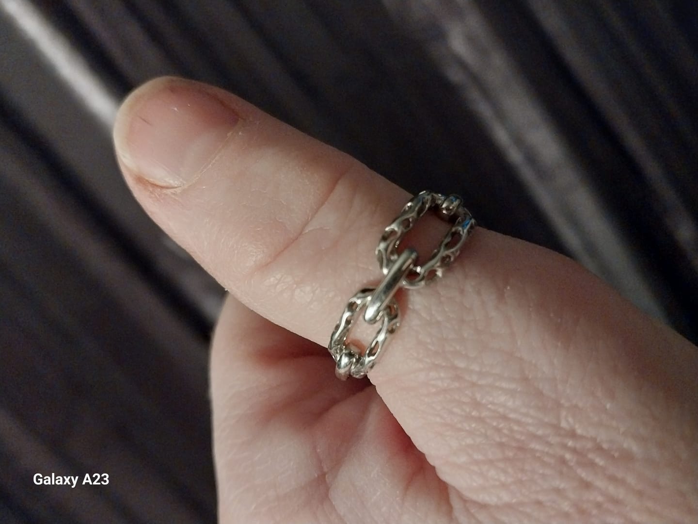 Customer photo review of Allegro Big Link Ring