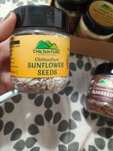 Customer photo review of Sunflower Seeds – Excellent source of Vitamin B1, Vitamin B6, Iron, Copper, Selenium, Manganese, Zinc – 100% pure organic