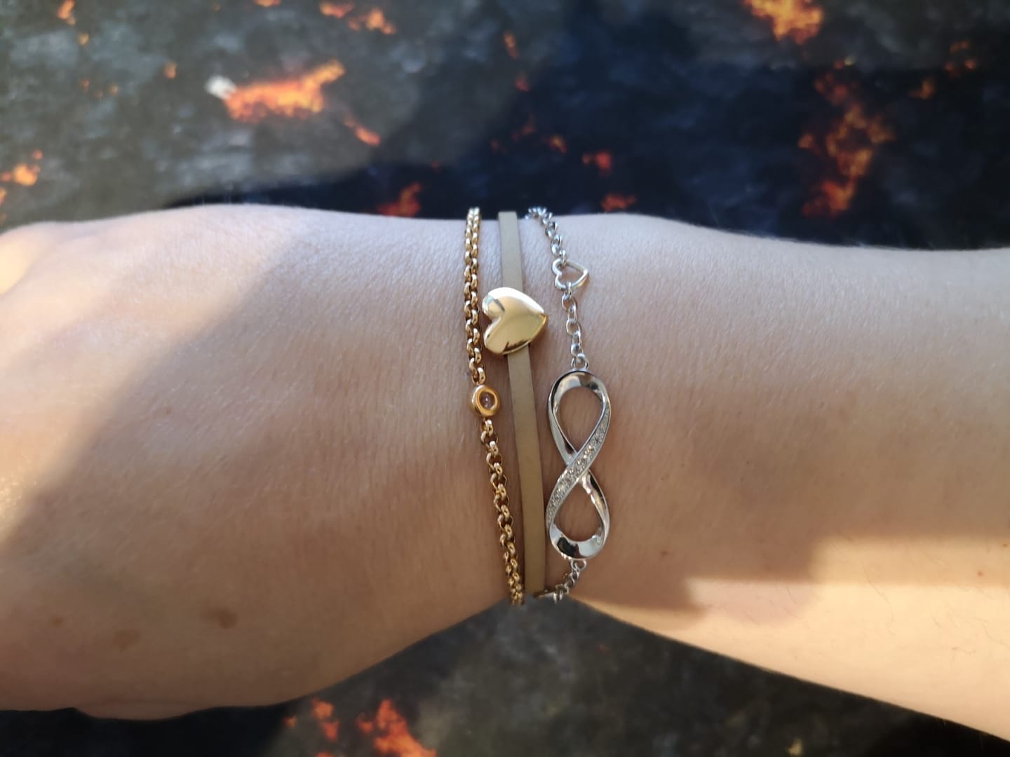 Customer photo review of Armband "Infinity"
