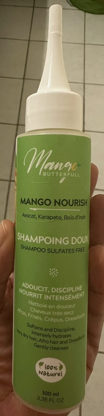 Customer photo review of Shampoing Doux Nourish