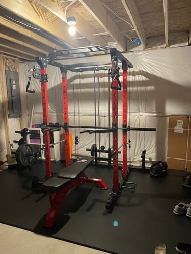 Customer photo review of Major Fitness PLM03 All-In-One Home Gym Power Rack