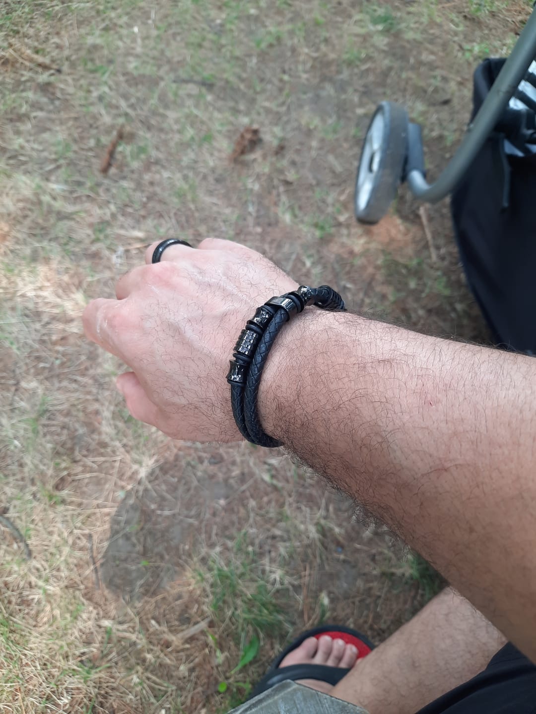Customer photo review of Lederarmband "Spirit"
