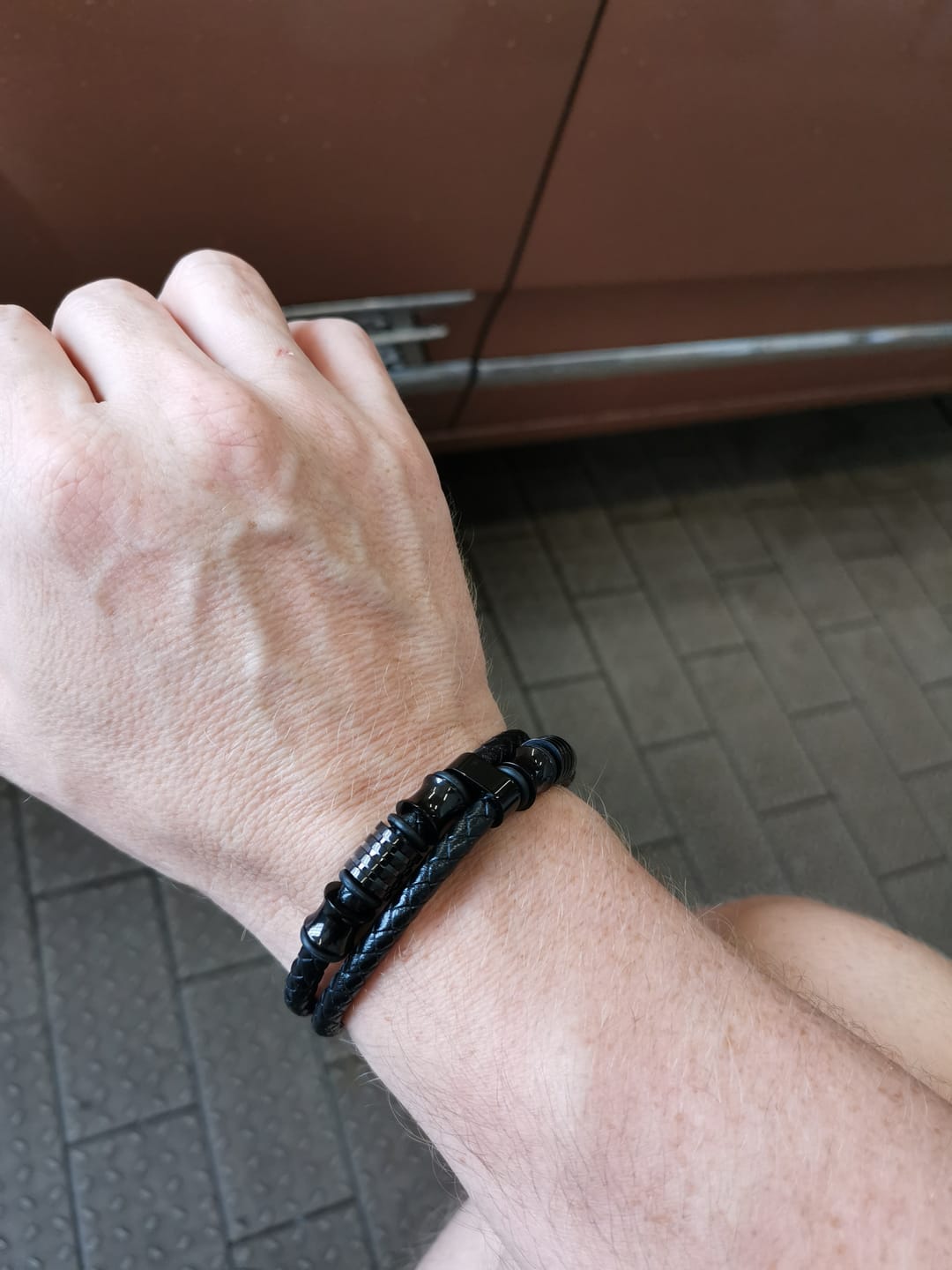 Customer photo review of Lederarmband "Spirit"