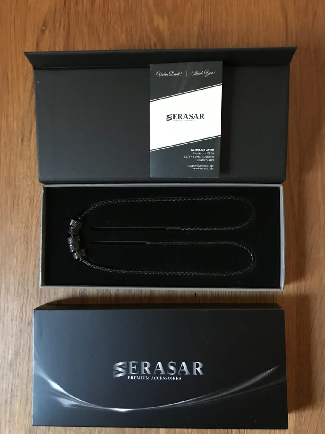Customer photo review of Lederhalskette "Solid"