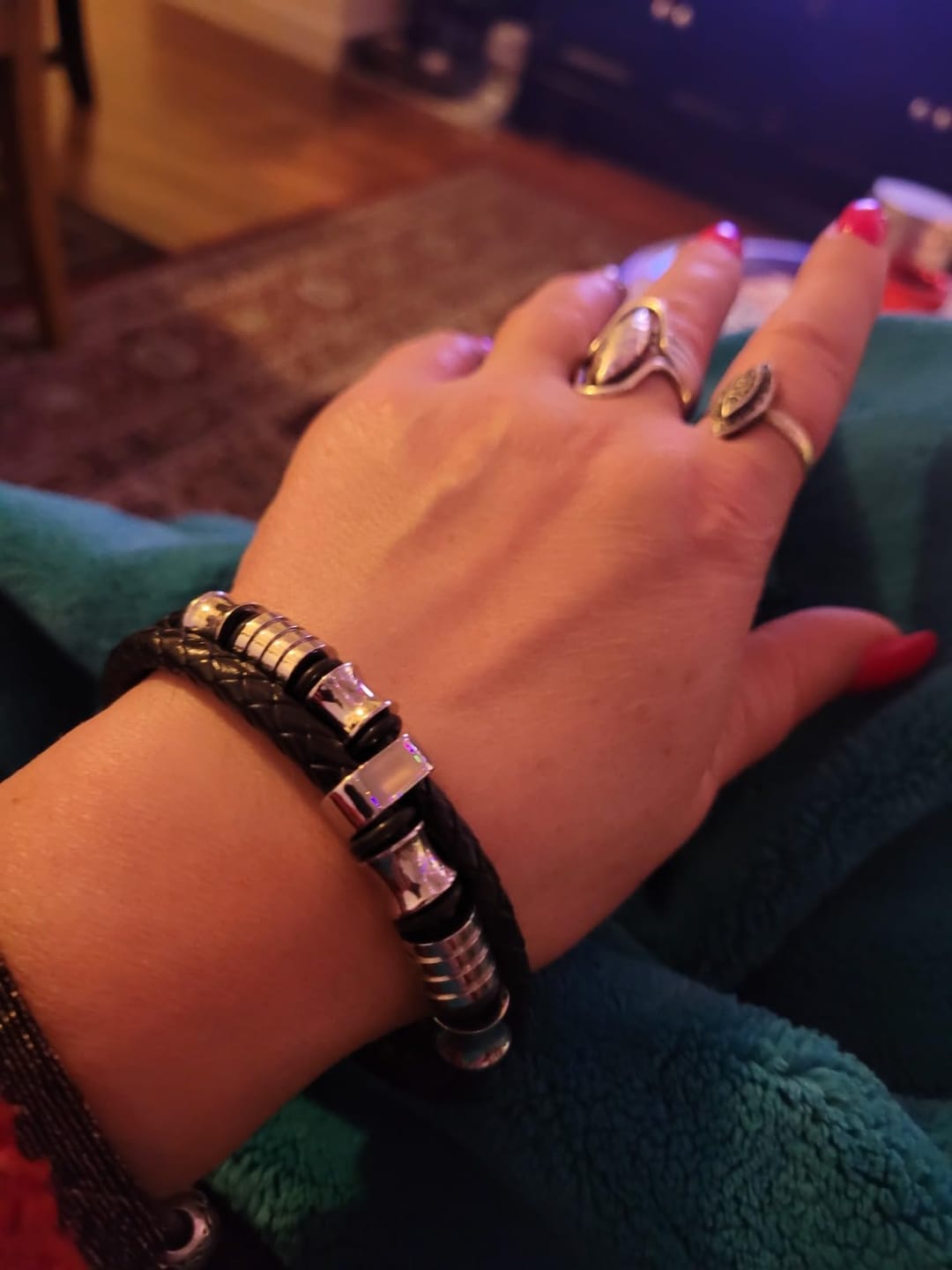 Customer photo review of Lederarmband "Spirit"