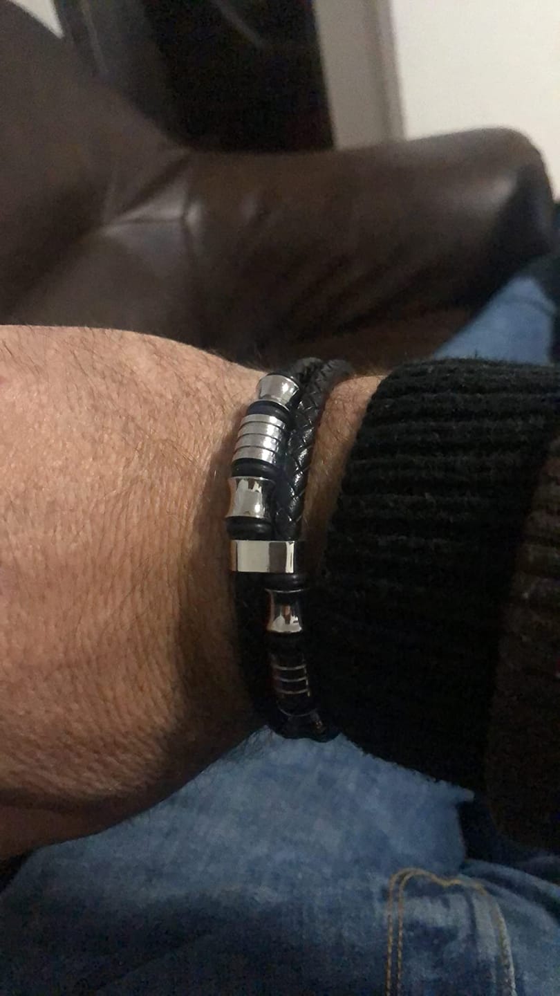 Customer photo review of Lederarmband "Spirit"