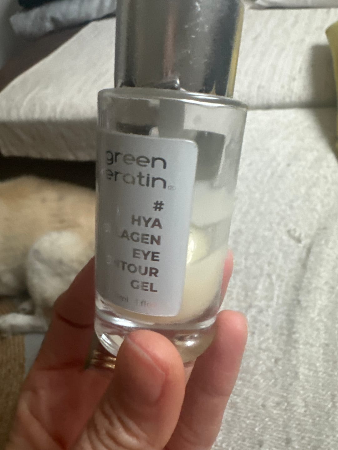 Customer photo review of HYACOLLAGEN - Gel pour le Contour des Yeux
