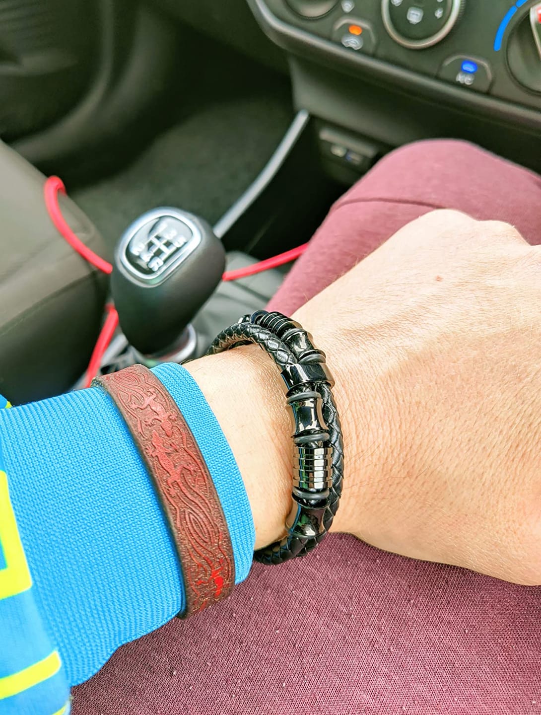 Customer photo review of Lederarmband "Spirit"