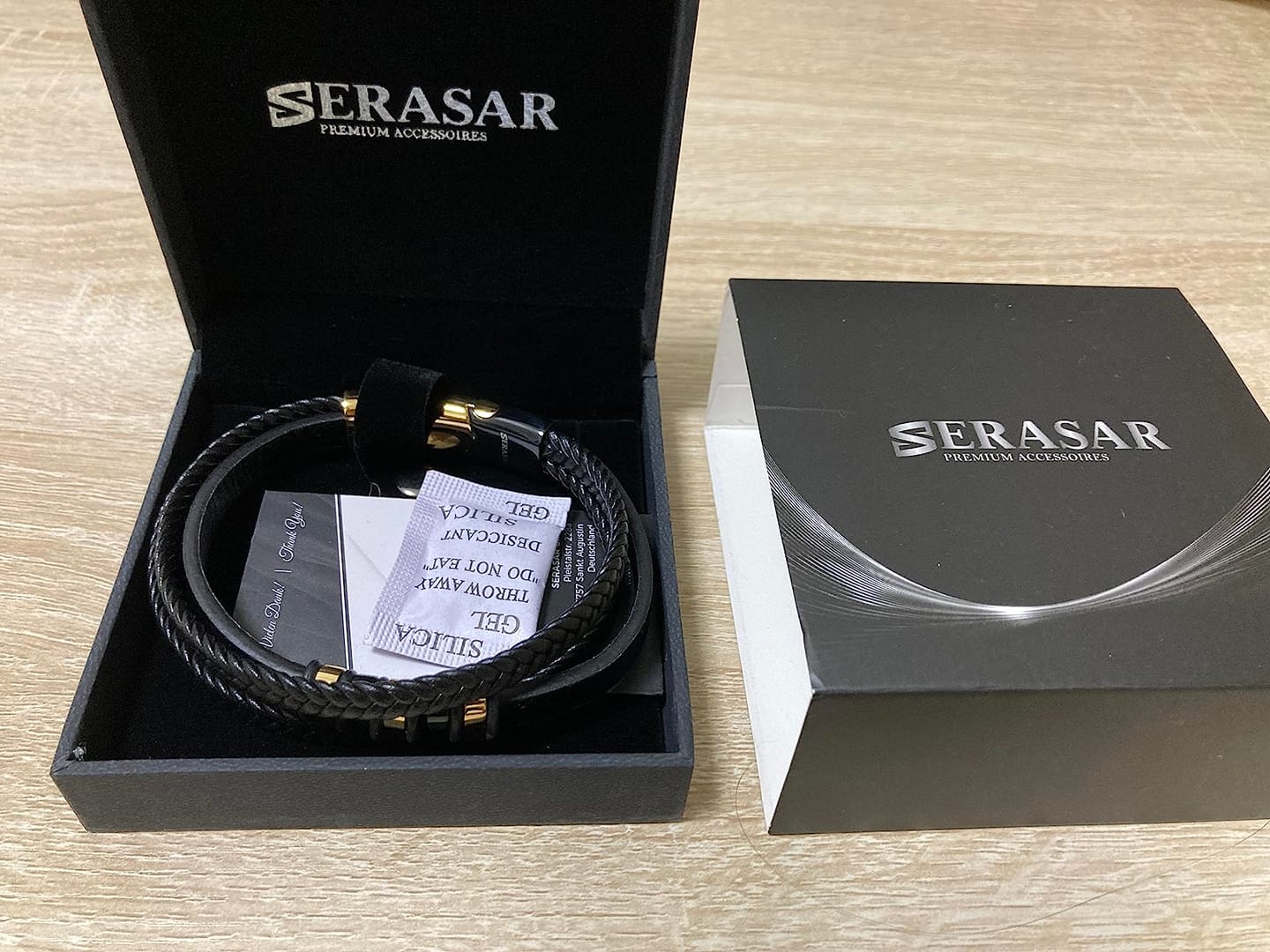 Customer photo review of Lederarmband "Glory"