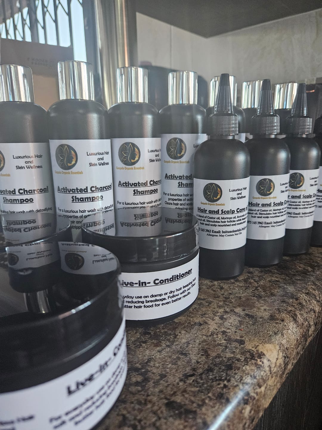 Customer photo review of 250 g HDPE Jar (85 mm neck) - With Closure - Black