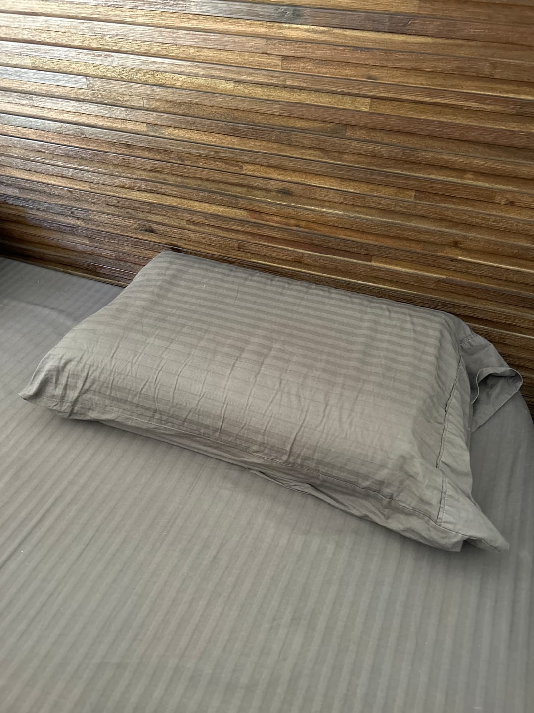 Customer photo review of Muscle Mat Adjustable Foam Pillow