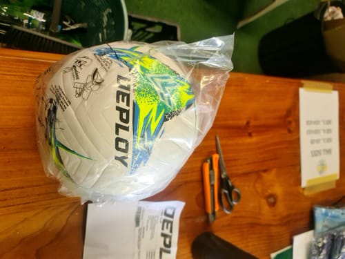 Customer photo review of 2024 PRE ORDER - Charge - Replica Training Football - EARLY 2024 DELIVERY