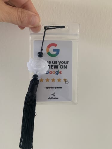 Customer photo review of Review Cards