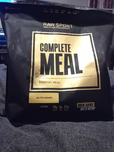 Customer photo review of Raw Fuel Complete Meal
