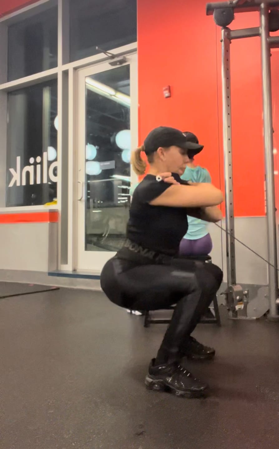 Customer photo review of Workout Top Hi-Tech Shirt Black