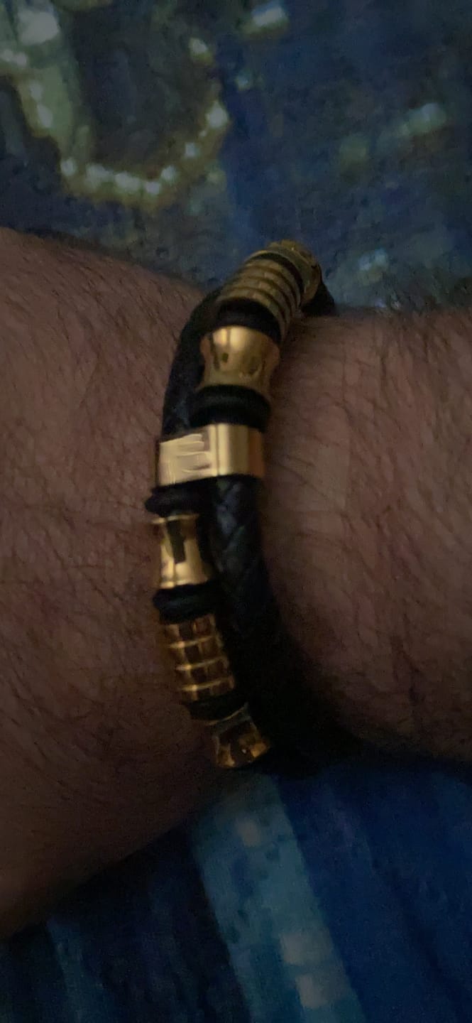 Customer photo review of Lederarmband "Spirit"