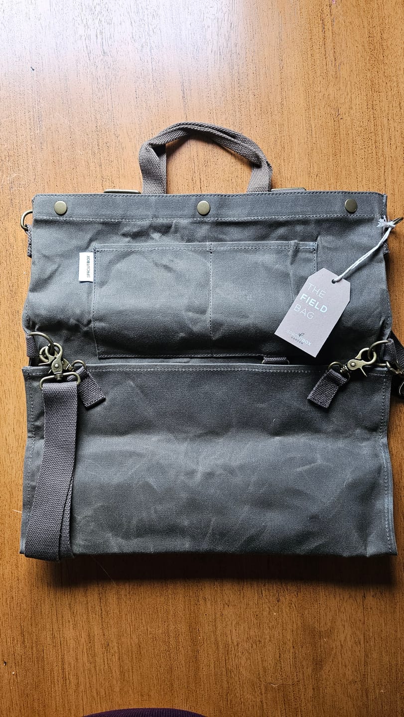 Customer photo review of The Field Bag