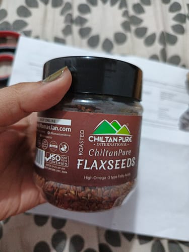 Customer photo review of Roasted Flaxseeds - Flex seed