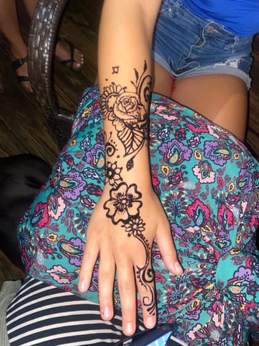 Customer photo review of 8 Ounce Bottle of Fresh Jagua tattoo Gel