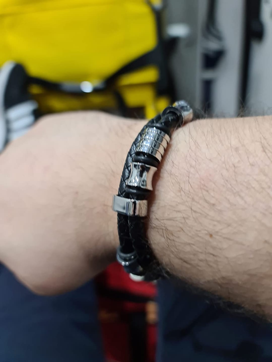Customer photo review of Lederarmband "Spirit"