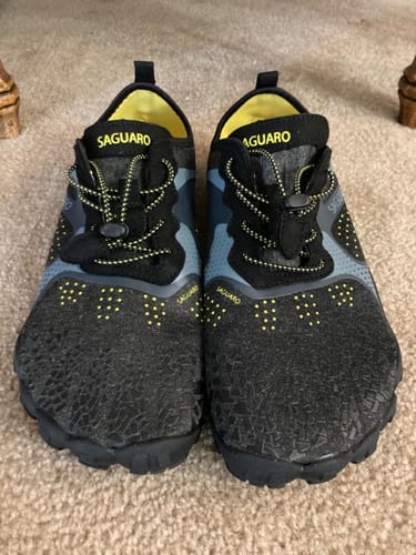 Customer photo review of Fast I - Negra - Zapatilla ergonómica deportiva - Saguaro