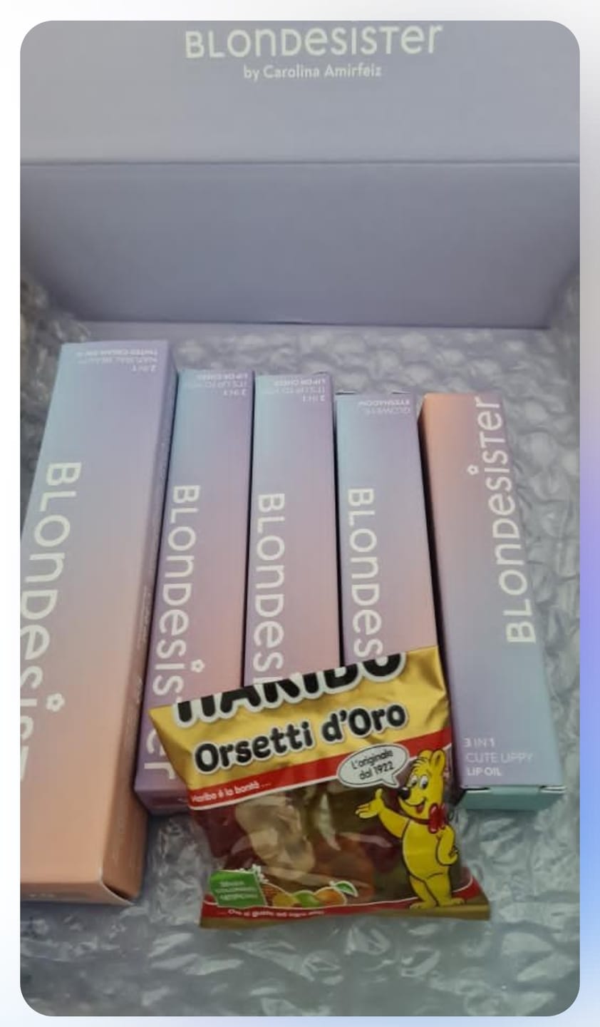 Customer photo review of LIP OIL CUTE LIPPY