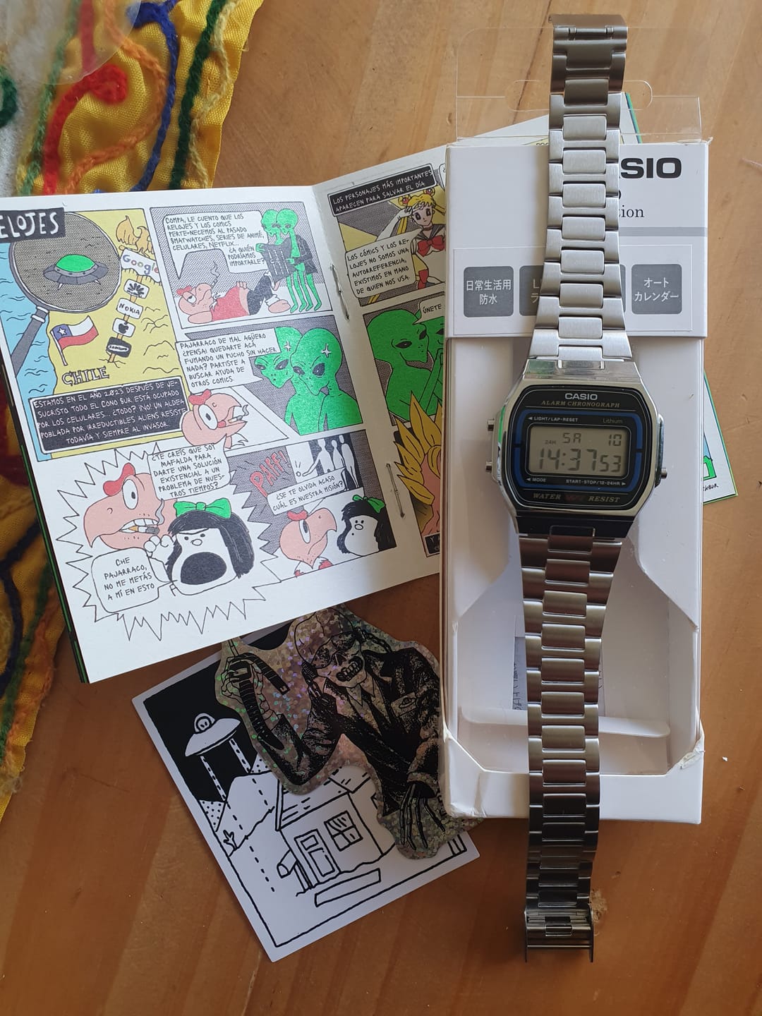 Customer photo review of Reloj Casio Vintage A164WA-1QJH Mercado Japonés JDM