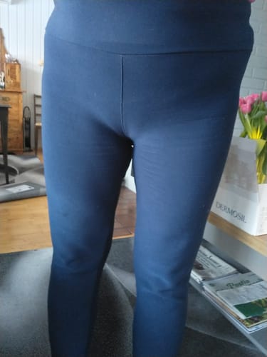 Customer photo review of Lampaannahkaiset talvileggingsit