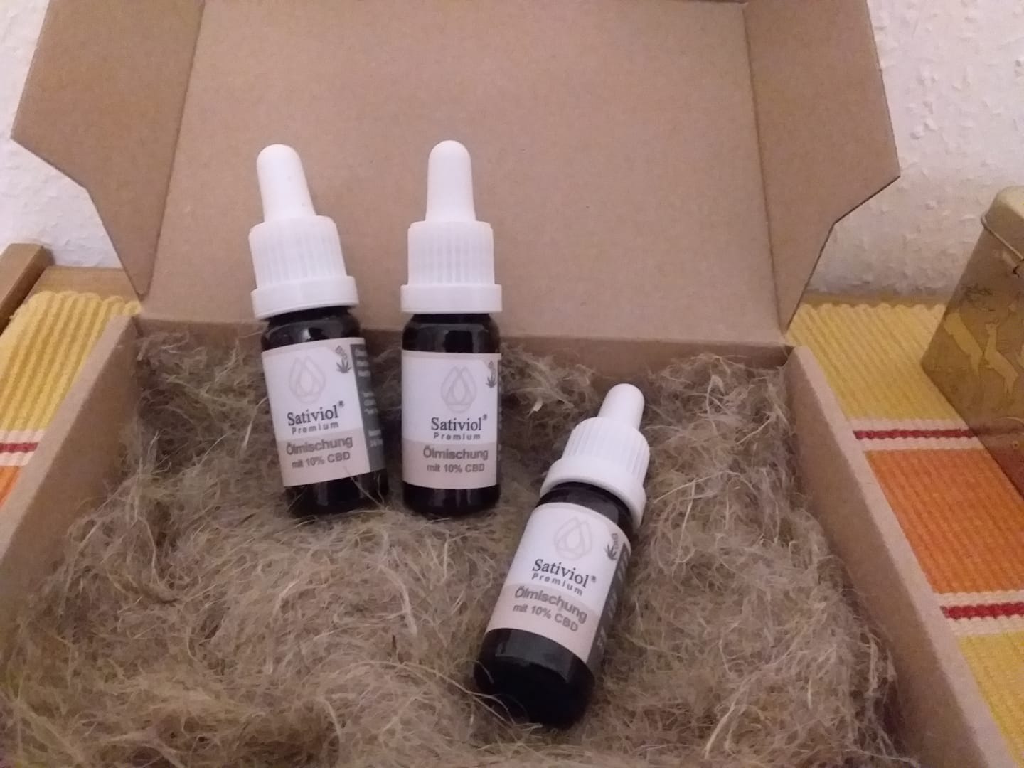 Customer photo review of Sativiol® CBD-Öl 10% Vollspektrum