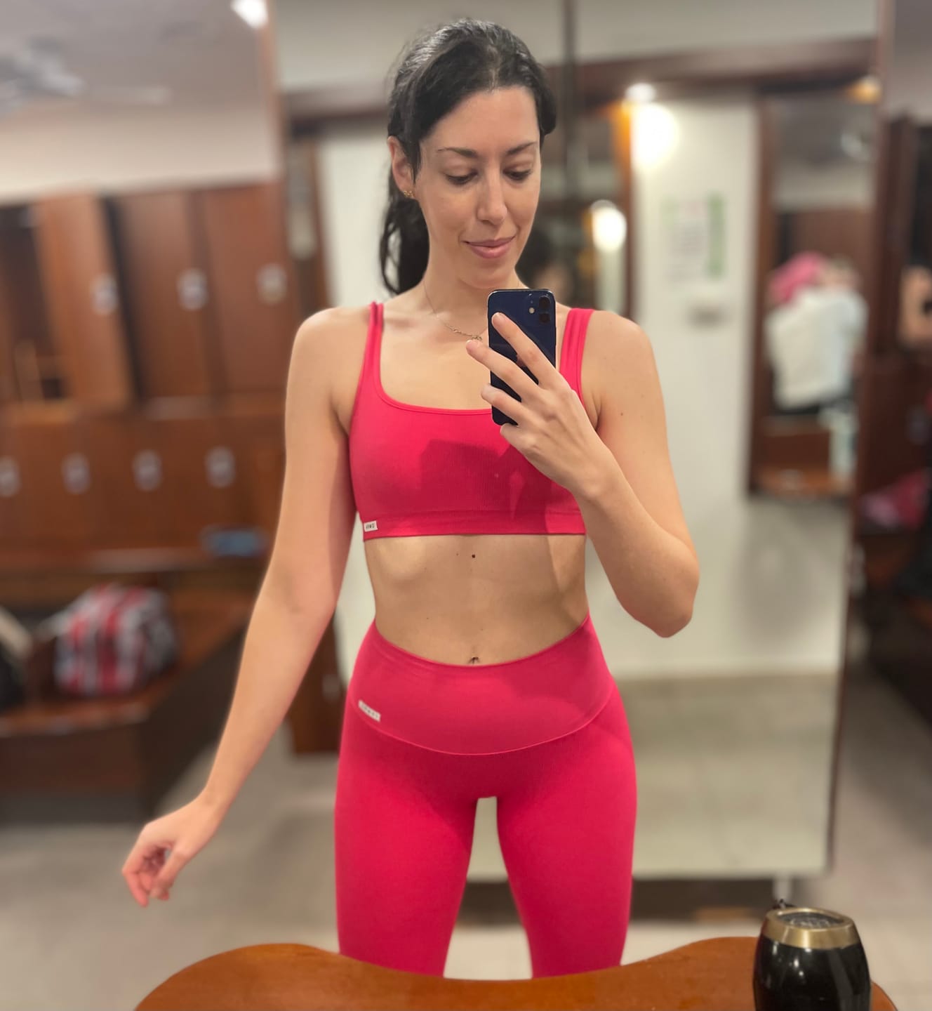 Customer photo review of Leggings CALIPSO Magenta Costine