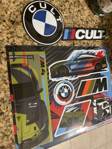 Customer photo review of TCG48 ARMY M4 COMPETITION STICKER SHEET