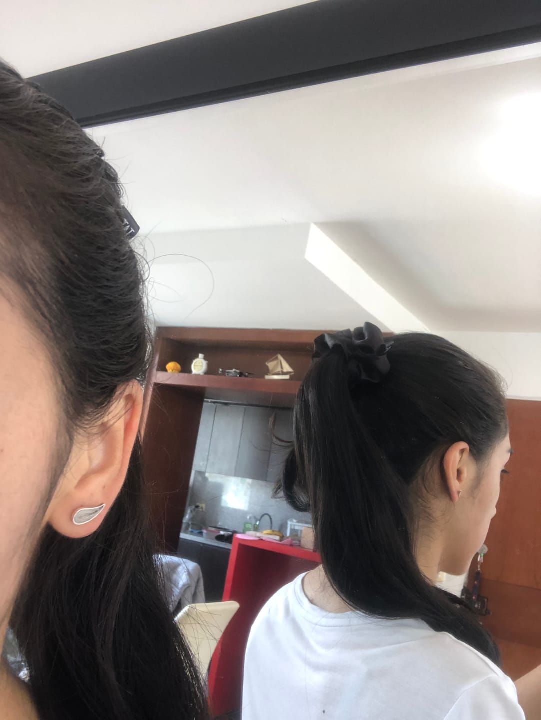 Customer photo review of Scrunchies Medianas - Satin