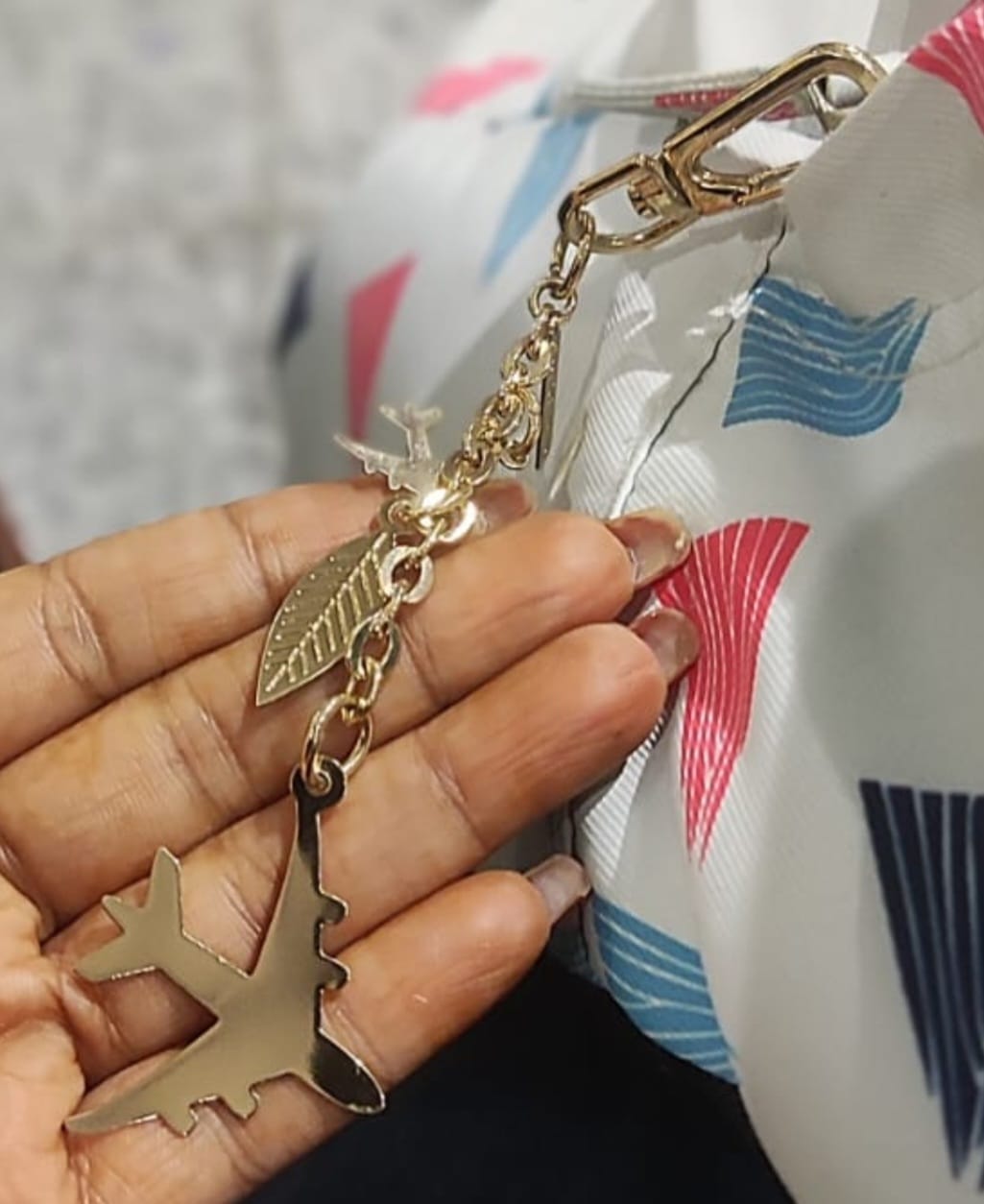 Customer photo review of Bag Charm Aeroplane