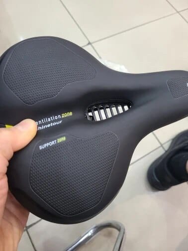 Customer photo review of Premium Comfort Sattel