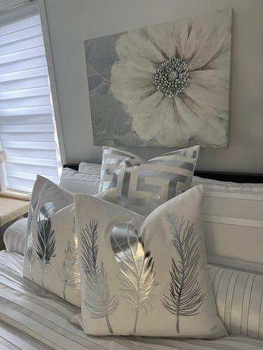 Customer photo review of Accent Velvet Pillow Case 50cm x 50cm
