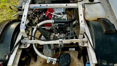Customer photo review of Exhaust Kit for Predator 420/459cc Club Car (1985-1996 DS)