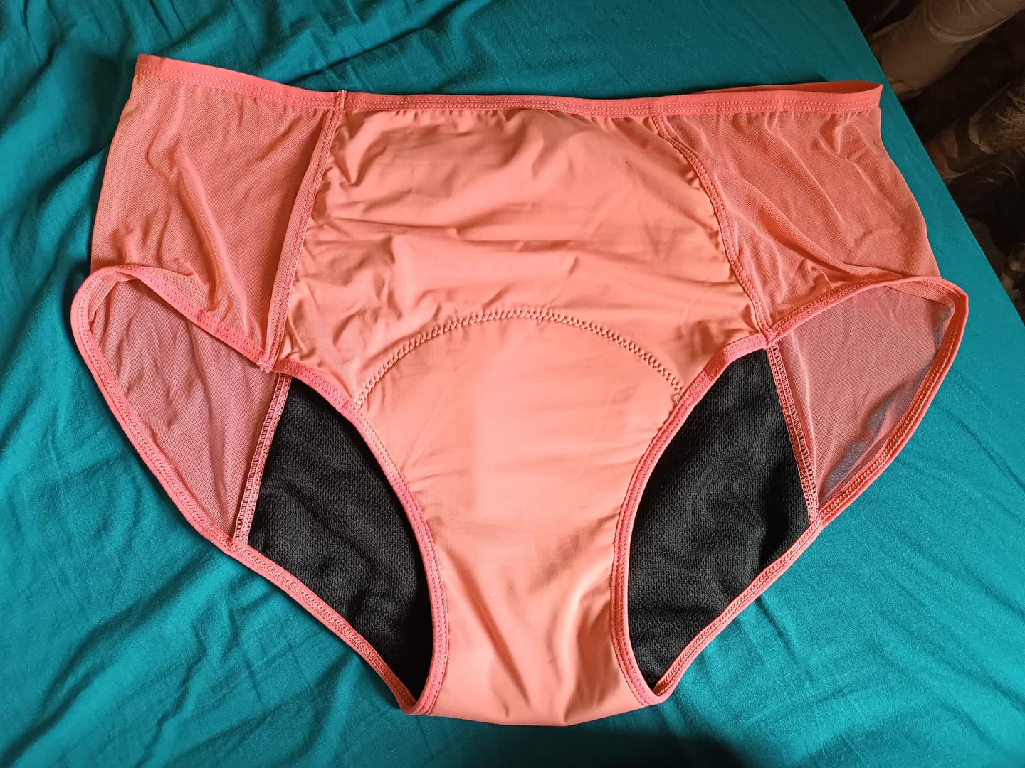 Customer photo review of Culotte Menstruelle gainante Clara (taille haute)