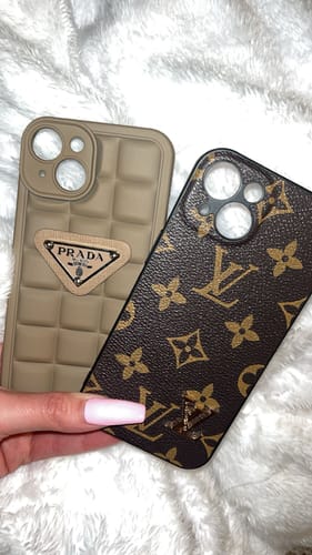 Customer photo review of Chocolate prad iphone case