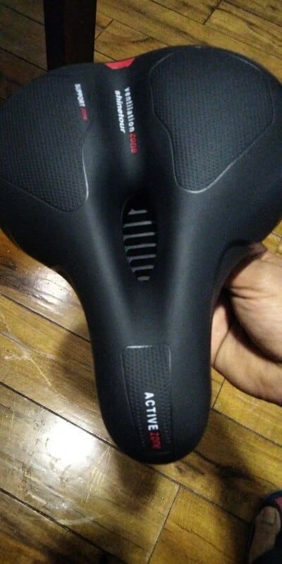 Customer photo review of Premium Comfort Sattel