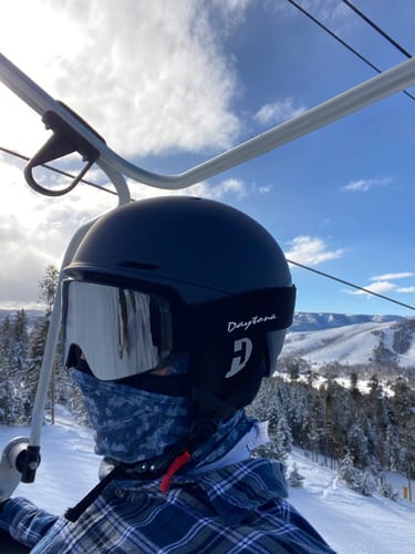 Customer photo review of Snow Goggle Scope