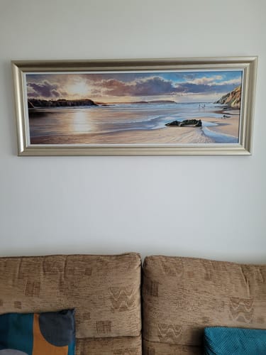 Customer photo review of Walking The Dog At Dusk By Duncan Palmar